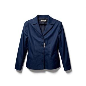 new Kriss ☀︎︎ Edgy Stitch Detail Blazer Jacket ☀︎︎ Indigo Denim Jeans ☀︎ 12 ☀︎